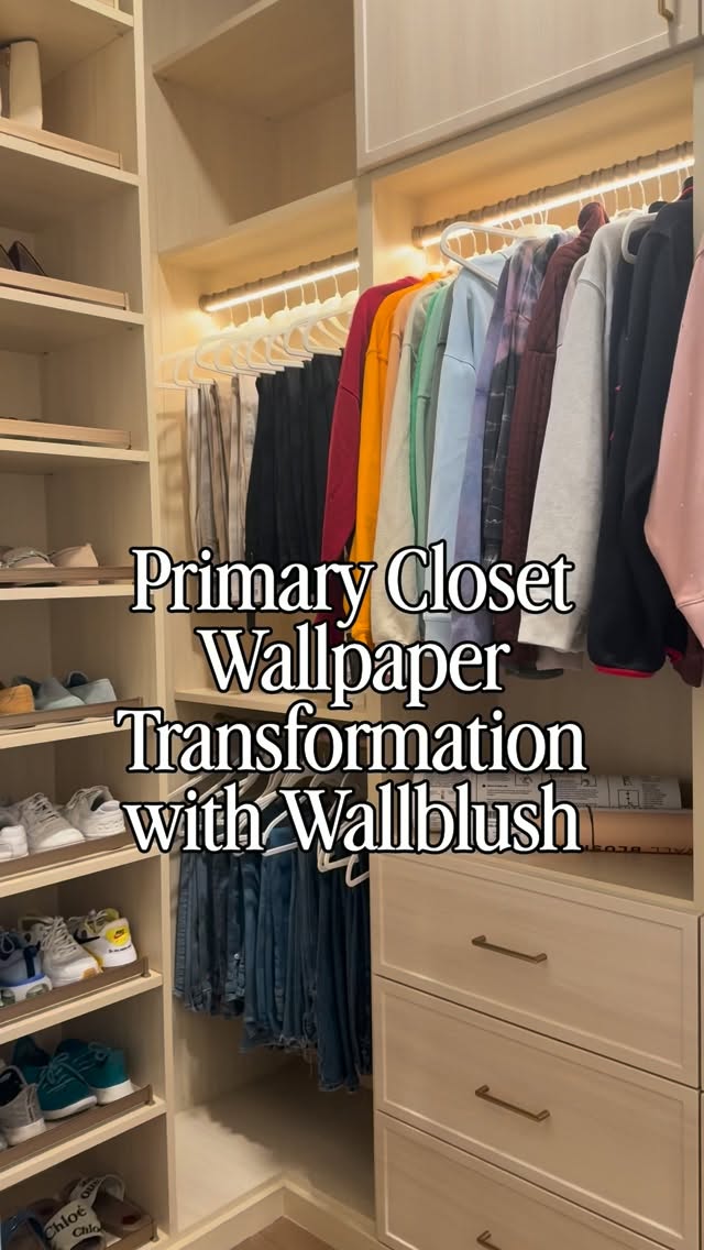 The closet upgrade we didn’t know we needed 😍✨
We took this primary closet from plain to completely custom-looking wit